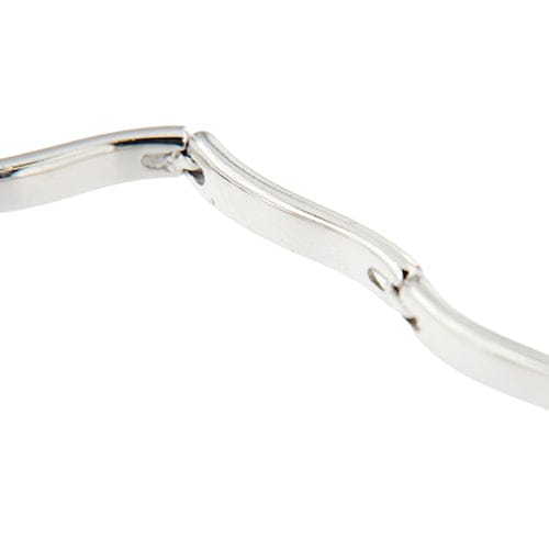 Collier Collier semirigide en or blanc 18 kt avec diamants 58 Facettes 33077