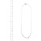 Collier Collier semirigide en or blanc 18 kt avec diamants 58 Facettes 33077