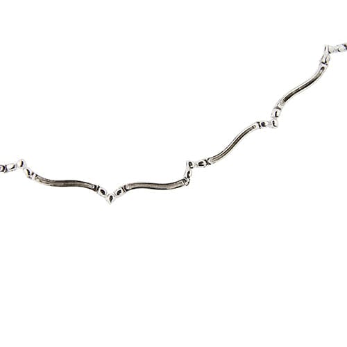 Collier Collier semirigide en or blanc 18 kt avec diamants 58 Facettes 33077