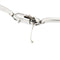 Collier Collier semirigide en or blanc 18 kt avec diamants 58 Facettes 33077
