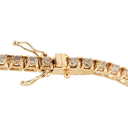 Bracelet Bracelet tennis - Diamants 2,44 ct en or rose 18 kt 58 Facettes 40620