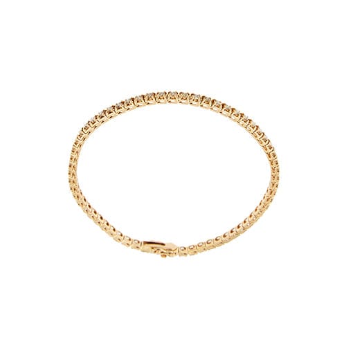 Bracelet Bracelet tennis - Diamants 2,44 ct en or rose 18 kt 58 Facettes 40620