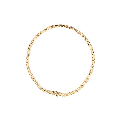 Bracelet Bracelet tennis - Diamants 2,44 ct en or rose 18 kt 58 Facettes 40620