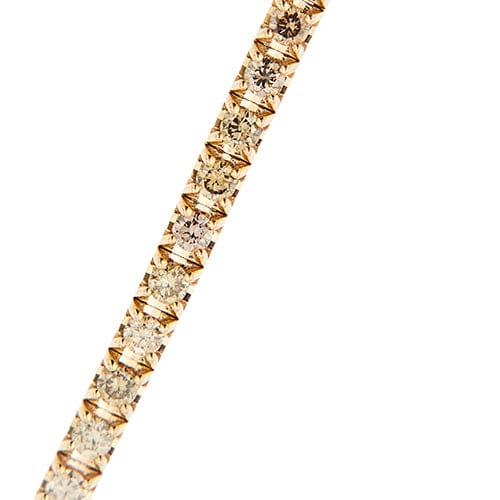 Bracelet Bracelet tennis - Diamants 2,44 ct en or rose 18 kt 58 Facettes 40620