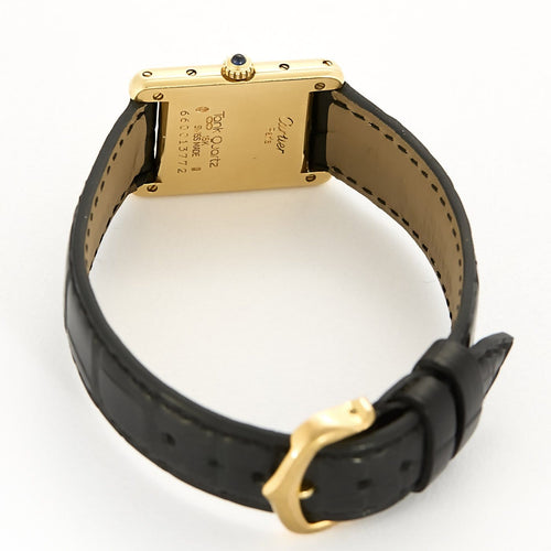 Montre Cartier Tank Louis Cartier - Montre en or jaune 58 Facettes 58FC37