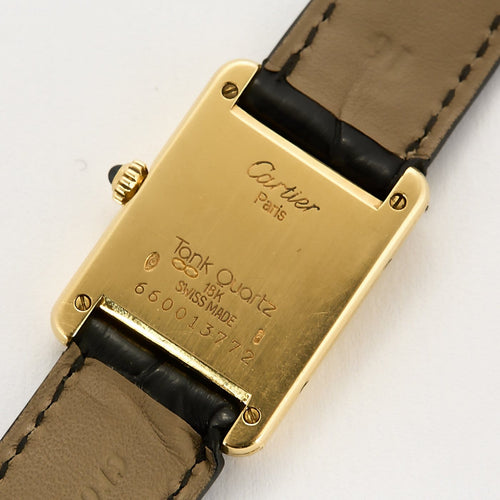 Montre Cartier Tank Louis Cartier - Montre en or jaune 58 Facettes 58FC37