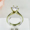 Bague 49 Bague solitaire - 750 or jaune et diamant 1,014 ct 58 Facettes 1501