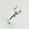 Bague 49 Bague solitaire - 750 or jaune et diamant 1,014 ct 58 Facettes 1501