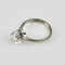 Bague 53 Bague solitaire - Brillant 0,52 ct en or blanc 18 carats 58 Facettes 1298