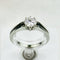Bague 58 Bague solitaire en or blanc 585 avec diamant env. 1,0 ct 58 Facettes 1188