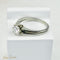 Bague 58 Bague solitaire en or blanc 585 avec diamant env. 1,0 ct 58 Facettes 1188