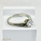 Bague 58 Bague solitaire en or blanc 585 avec diamant env. 1,0 ct 58 Facettes 1188