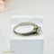 Bague 58 Bague solitaire en or blanc 585 avec diamant env. 1,0 ct 58 Facettes 1188