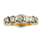 Bague 55 Gold-Memoryring - Bague en or jaune et diamants 58 Facettes 1592