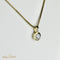 Pendentif Pendentif solitaire en or jaune 750 et diamants 58 Facettes 1510