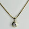 Pendentif Pendentif solitaire en or jaune 750 et diamants 58 Facettes 1510
