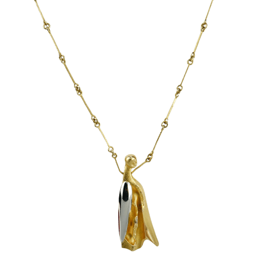 Collier Lapponia - Collier "Inselkönig" en or jaune et platine 58 Facettes 1507