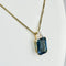 Pendentif Pendentif en or jaune 14K avec topaze et diamants 58 Facettes 1294