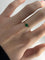 Bague 52 Bague en or jaune 18K avec émeraude 0,40 ct et diamants 58 Facettes 1519