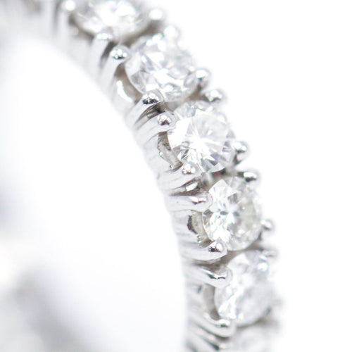 Bague 55 Alliance - Bague en or blanc 18K et diamants 2,90 ct 58 Facettes UKA000002GM