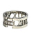 Bague 51 Tiffany & Co Atlas - Bague en or blanc 18K et diamants 0,15 ct 58 Facettes 1481