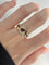 Bague 55 Bague ancienne en or jaune 18K, saphirs et diamants 58 Facettes 1651