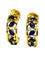 Boucles d'oreilles Boucles d'oreilles en or jaune 18K avec saphirs et diamants 58 Facettes 1521