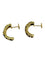 Boucles d'oreilles Boucles d'oreilles en or jaune 18K avec saphirs et diamants 58 Facettes 1521