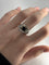 Bague 55 Bague ancienne en or jaune 18K avec saphir 1 ct et diamants 0,30 ct 58 Facettes 1536