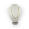 Collier Collier maille gourmette torsadée limée en or jaune 750, 58 cm 58 Facettes 149066451