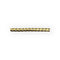 Collier Collier maille gourmette torsadée limée en or jaune 750, 58 cm 58 Facettes 149066451