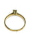 Bague 53.5 Solitaire - Bague en or jaune 18K et diamant 0,18 ct 58 Facettes 1522