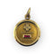 Pendentif Augis - Pendentif médaille d’amour en or jaune 18K avec diamant et rubis 58 Facettes 149066430