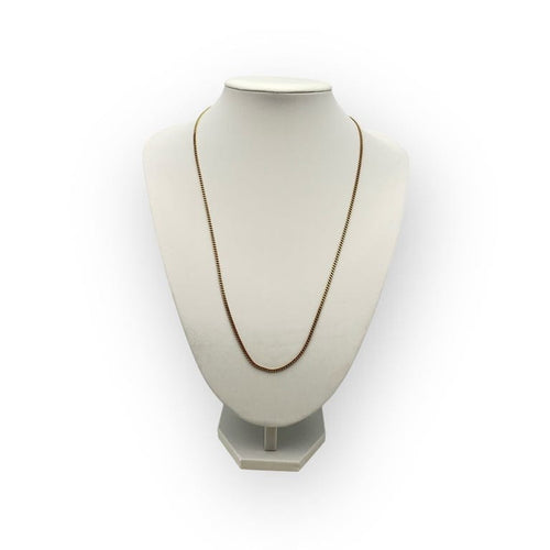 Collier Chaîne maille gourmette en or jaune 18K 59 cm 58 Facettes 149066128