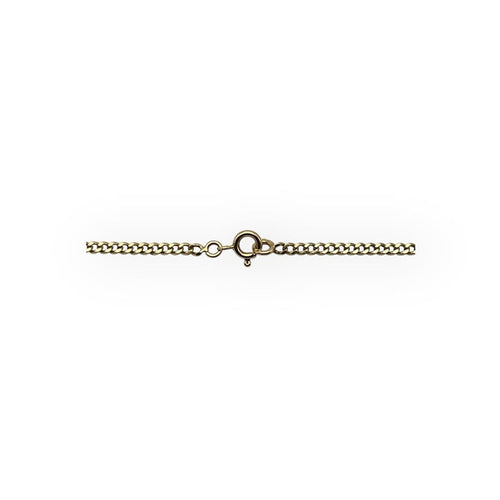Collier Chaîne maille gourmette en or jaune 18K 59 cm 58 Facettes 149066128