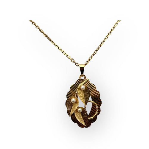Pendentif Pendentif en or jaune 750/1000 avec perle de culture 58 Facettes 149066048