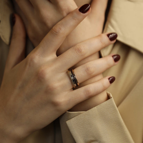 Bague 53 Bague Boucheron Quatre Small – Or 18k – Taille 53 – Vers 2010 – Boîte d’Origine 58 Facettes FB11391