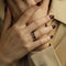 Bague 53 Bague Boucheron Quatre Small – Or 18k – Taille 53 – Vers 2010 – Boîte d’Origine 58 Facettes FB11391