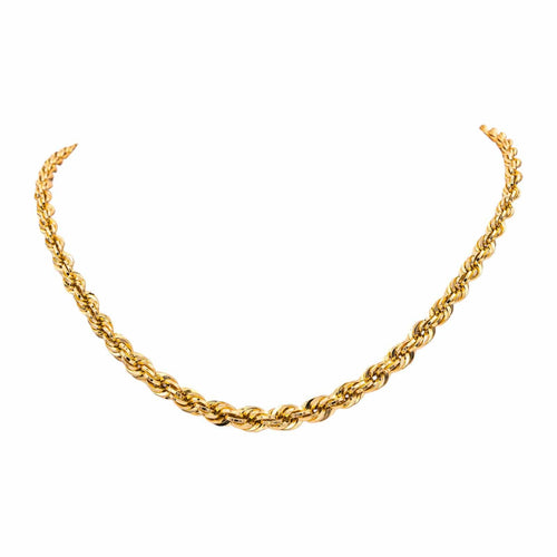 Collier Collier Maille torsadée Or jaune 58 Facettes 4688470CN