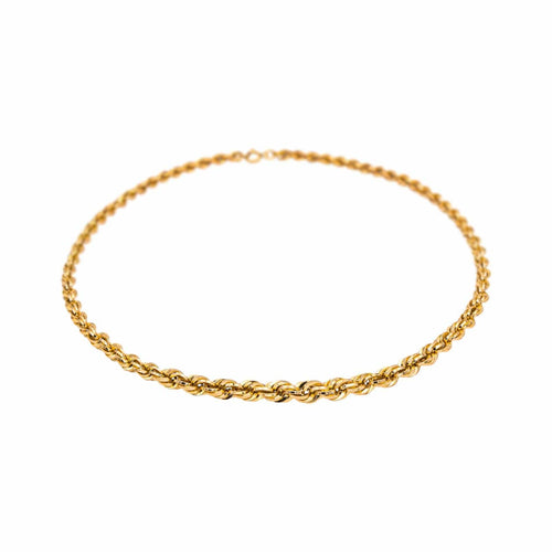 Collier Collier Maille torsadée Or jaune 58 Facettes 4688470CN