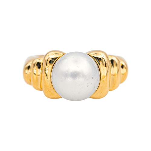 Bague 49 Chaumet Bague  Or jaune Perle 58 Facettes 5022401CN