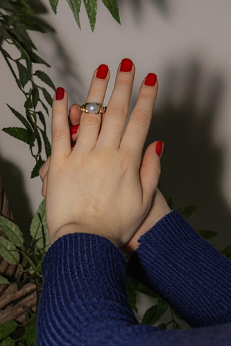 Bague 49 Chaumet Bague  Or jaune Perle 58 Facettes 5022401CN