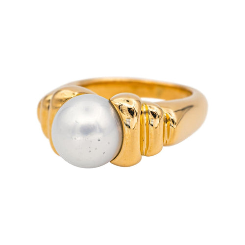 Bague 49 Chaumet Bague  Or jaune Perle 58 Facettes 5022401CN