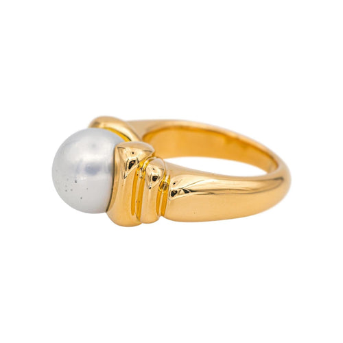 Bague 49 Chaumet Bague  Or jaune Perle 58 Facettes 5022401CN