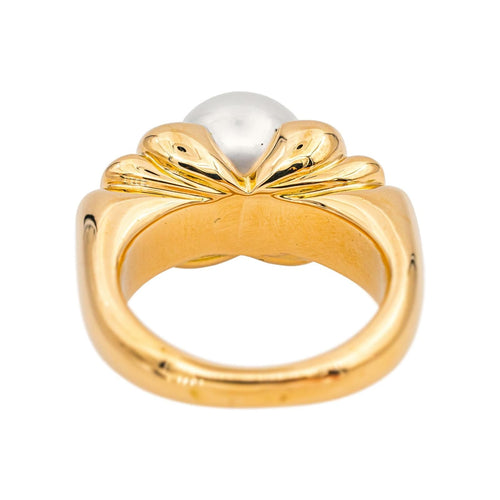 Bague 49 Chaumet Bague  Or jaune Perle 58 Facettes 5022401CN