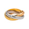 Bague 52 Bague Or jaune, Or rose, Or blanc 58 Facettes 5018770RV