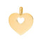 Pendentif Poiray Pendentif Cœur  Or jaune 58 Facettes 5054728RV