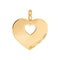 Pendentif Poiray Pendentif Cœur  Or jaune 58 Facettes 5054728RV