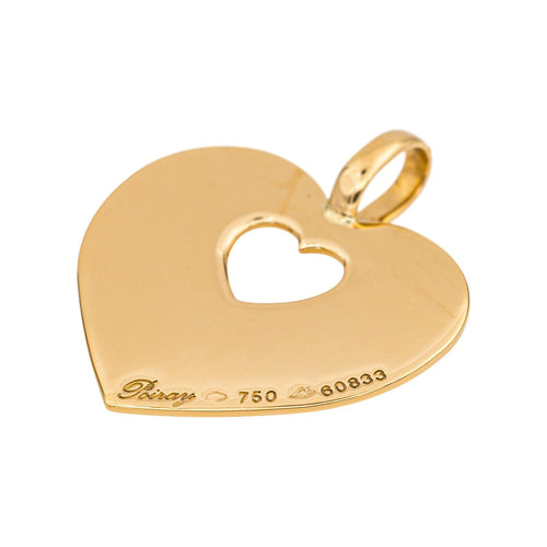 Pendentif Poiray Pendentif Cœur  Or jaune 58 Facettes 5054728RV