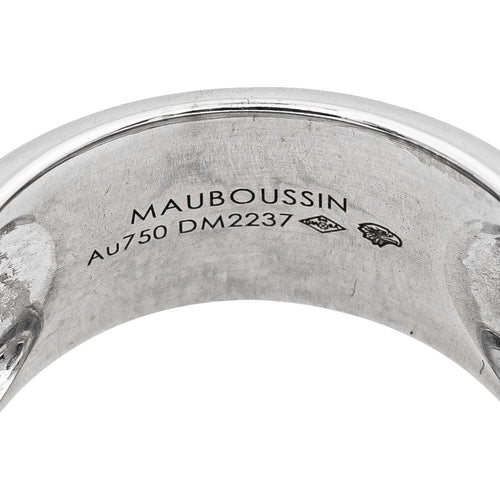 Bague 50 Mauboussin Bague Bague Etoile Divine Or blanc Diamant 58 Facettes 5057114CN